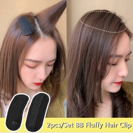 2pcs/Set BB Hair Clip Fluffy for Women  Sponge Hair Care & Stereotypes Styling Tools Korean Accessories Hair Clips